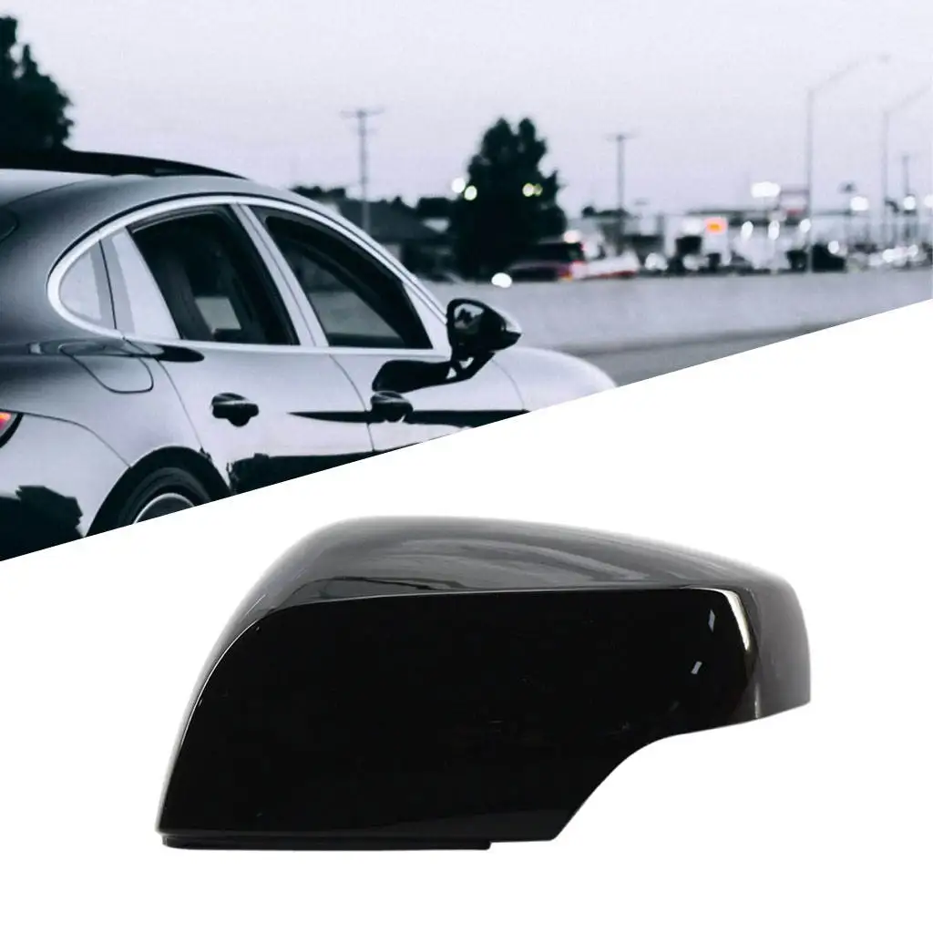 One Pair Gloss Black Side Mirror Covers fits for Forester Impreza 2014-2018