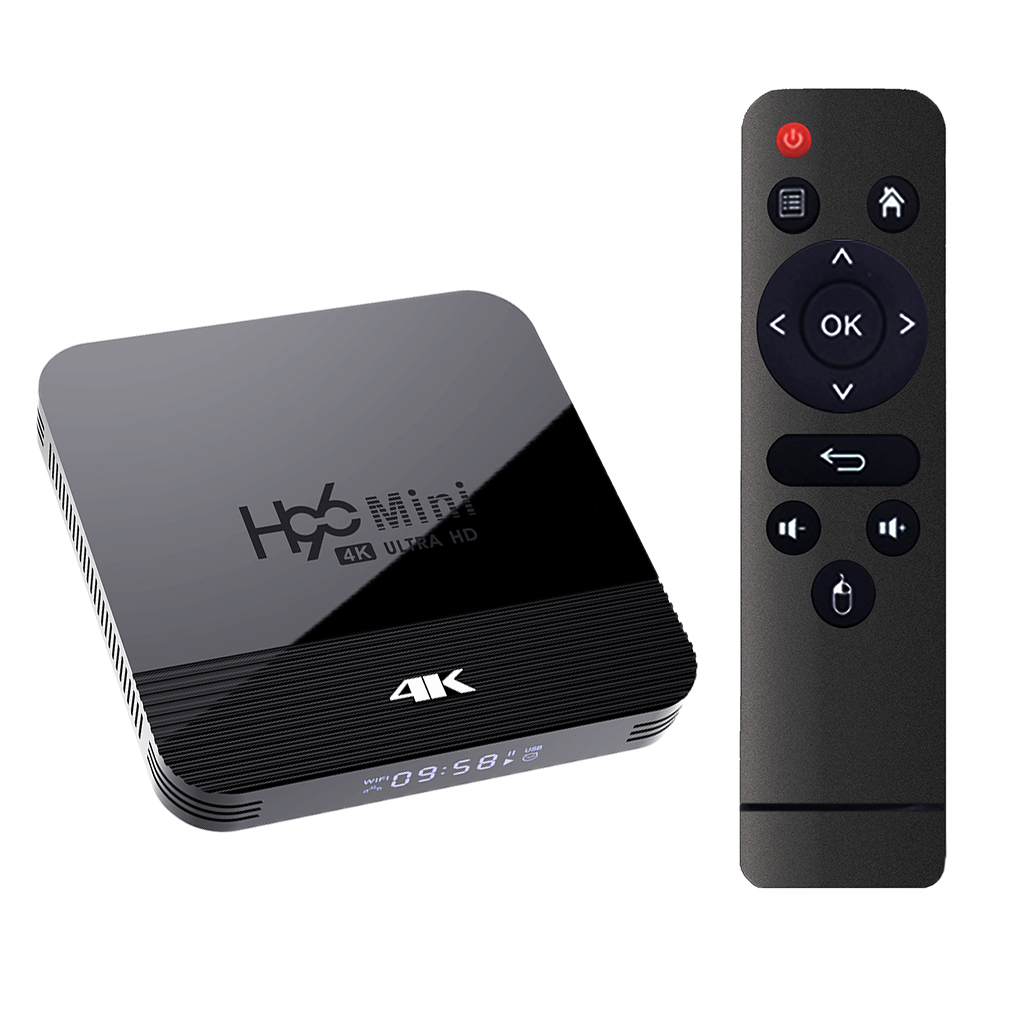 TV Box Android 9.0 H96 Mini H8 RK3228A 2.4G/5G WIFI Set Top Box 2+16GB US