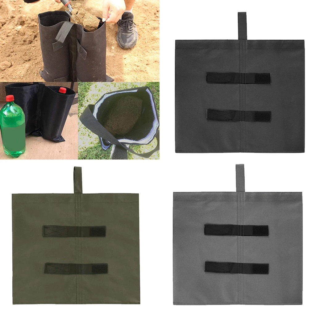 Outdoor Tent Sandbag Shelter Stability Sand Bag Gazebo Weight Sand Bag for Umbrella Base Stand Outdoor Patio Tent Shelter