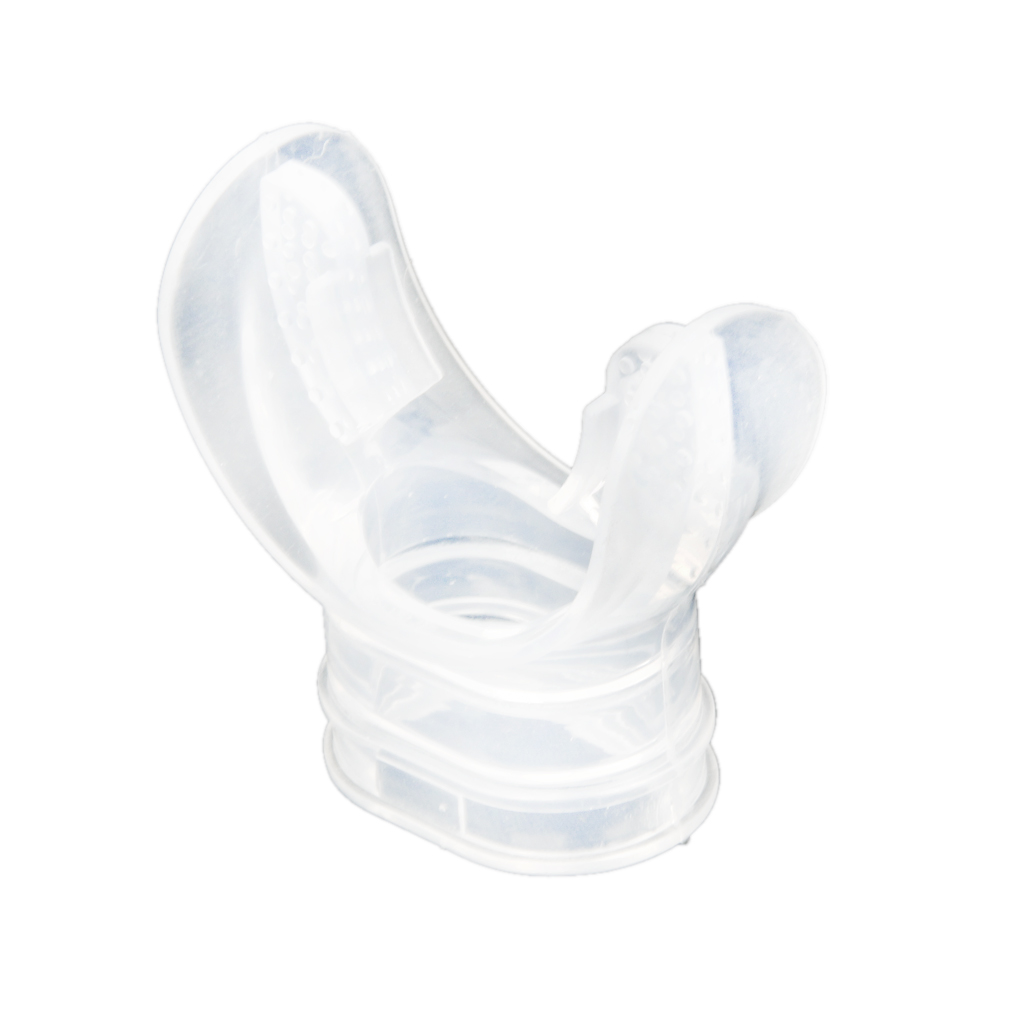 Transparent Silicone Snorkel Mouthpiece Replacement Scuba Regulator Comfort Fit Mouth Piece for Diving Scuba Snorkel