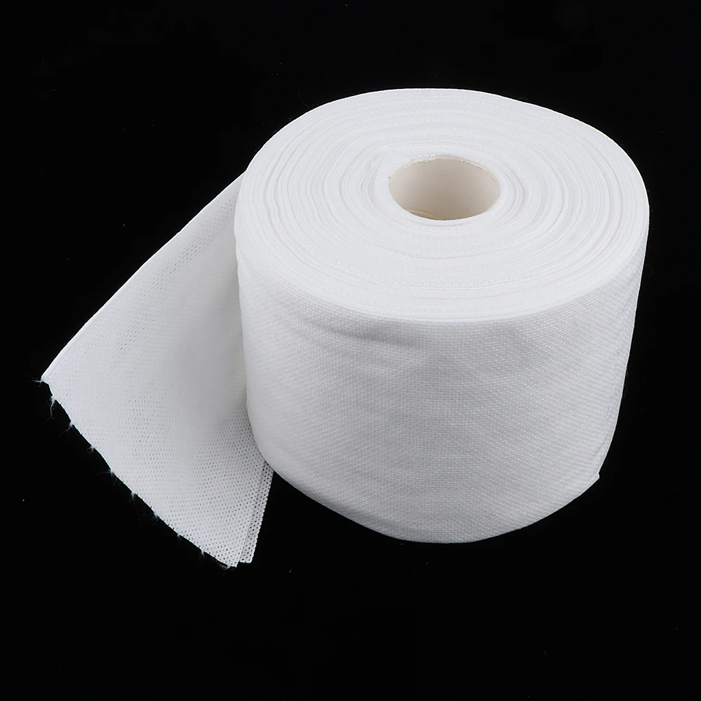1 Roll 125 Pieces Beauty Soft Cotton Disposable Salon Washcloth