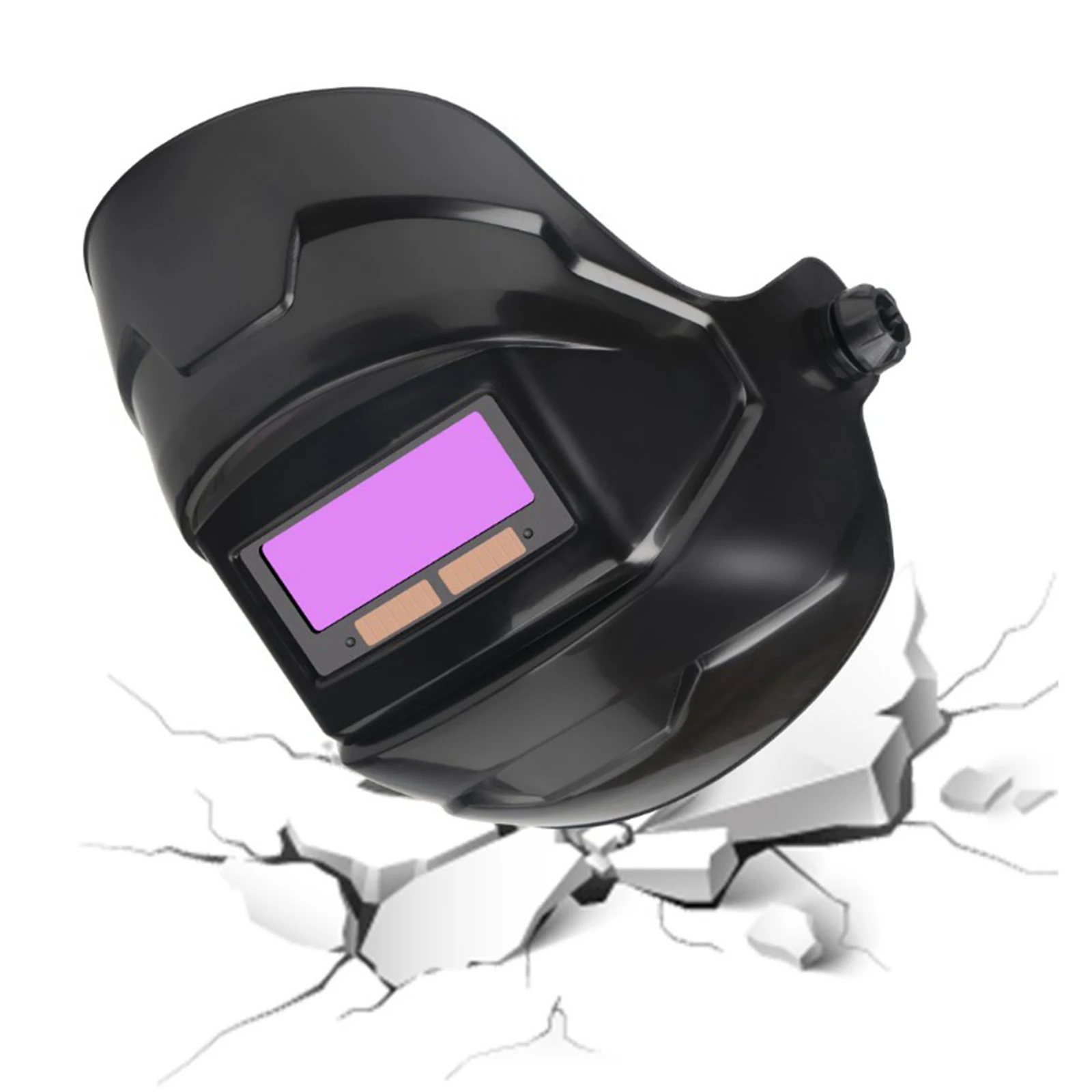 Máscara de soldadura automática casco ajustable modelo frontal