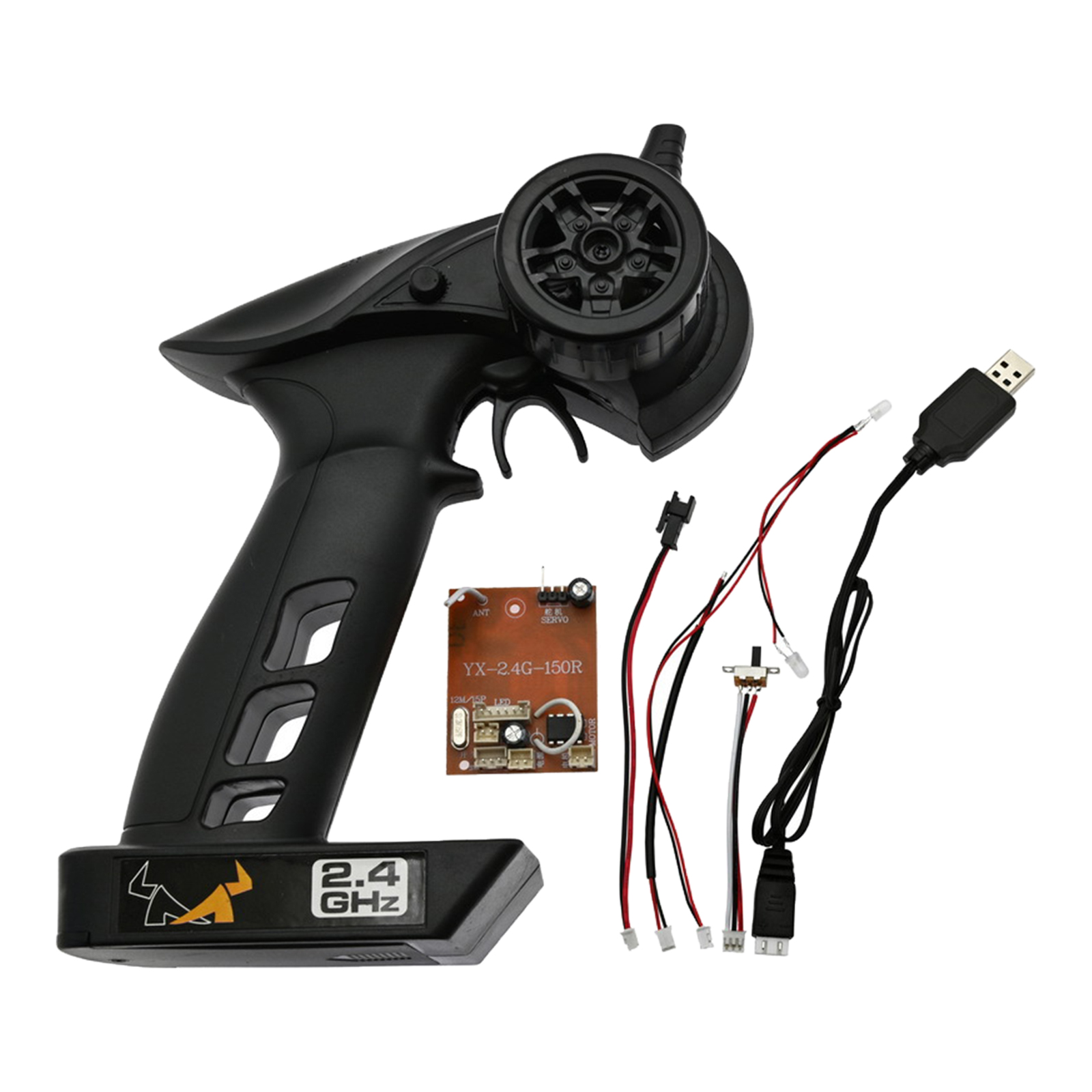 2.4Ghz RC Transmitter Kit Remote Controller Upgrade Parts Kits for MN Model MN90K MN91 MN45 MN45K MN96 MN96K RC Car