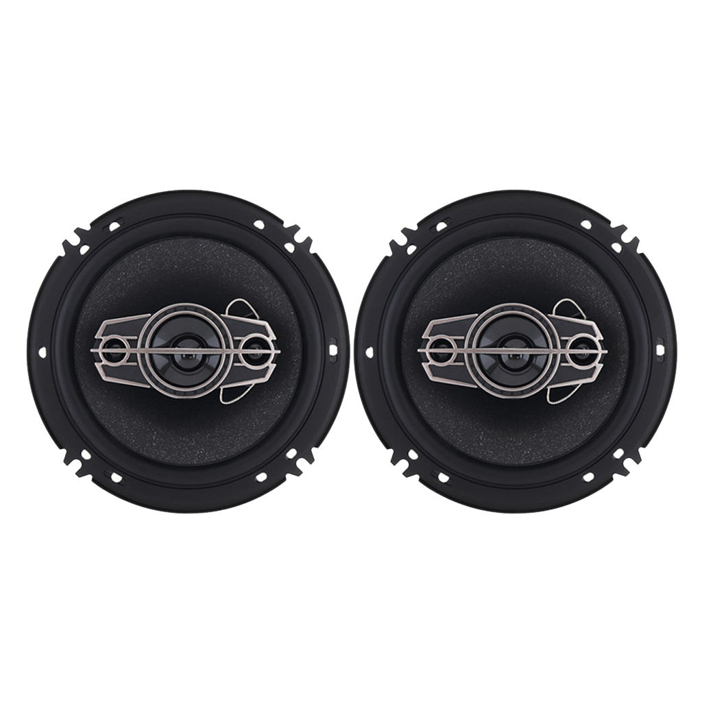 2Pcs 2 6.5 Inch 4 Way Car Automobile HiFi Coaxial Speaker Easy to Install