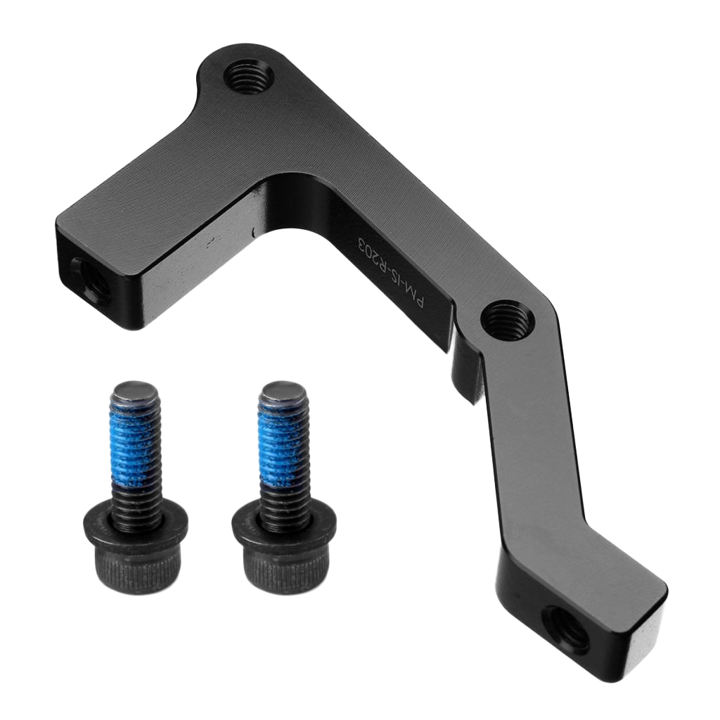 Aluminum Disc Brake Caliper Mount Adapter - Front - Fork 180mm Frame 160mm (