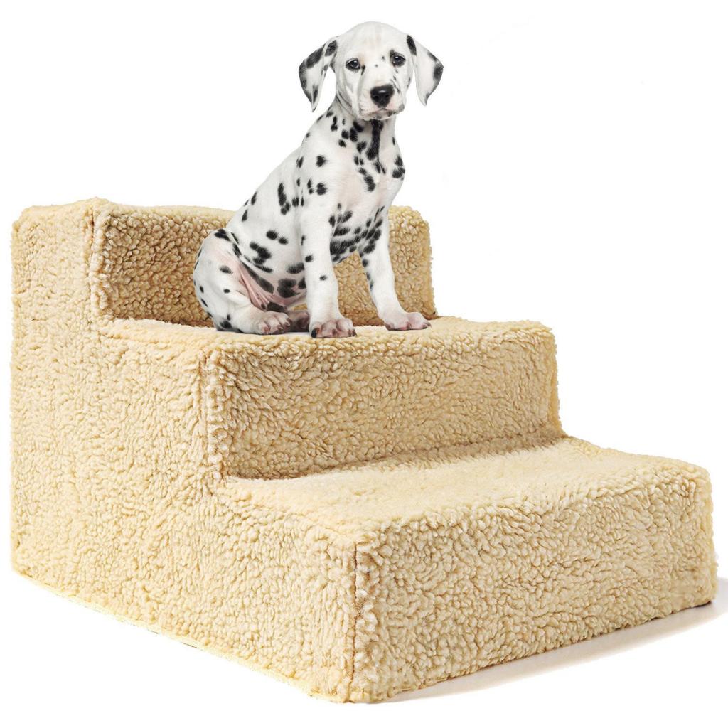 Dog House Dog Stairs Pet  Stairs for Small Dog Cat Pet Ramp Ladder Anti-slip Removable Cats Dogs Bed Stairs Pet Supplies