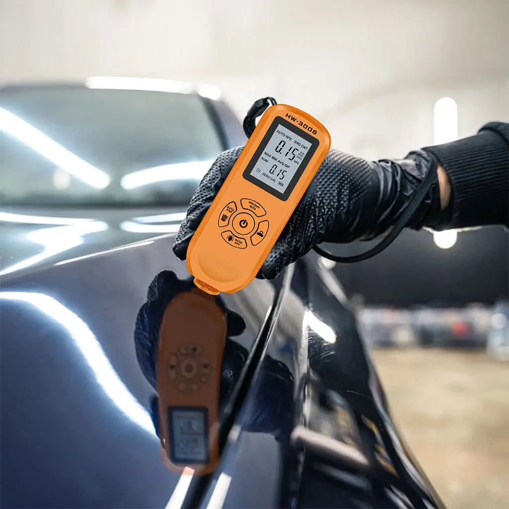 Thickness Gauge Tools Mini High Precision Digital for Automotive Car