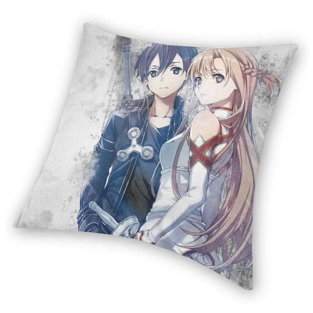 Neu Sword Art Online Kissen Sofakissen Dekokissen Pillow Cushion 40x40CM A6 