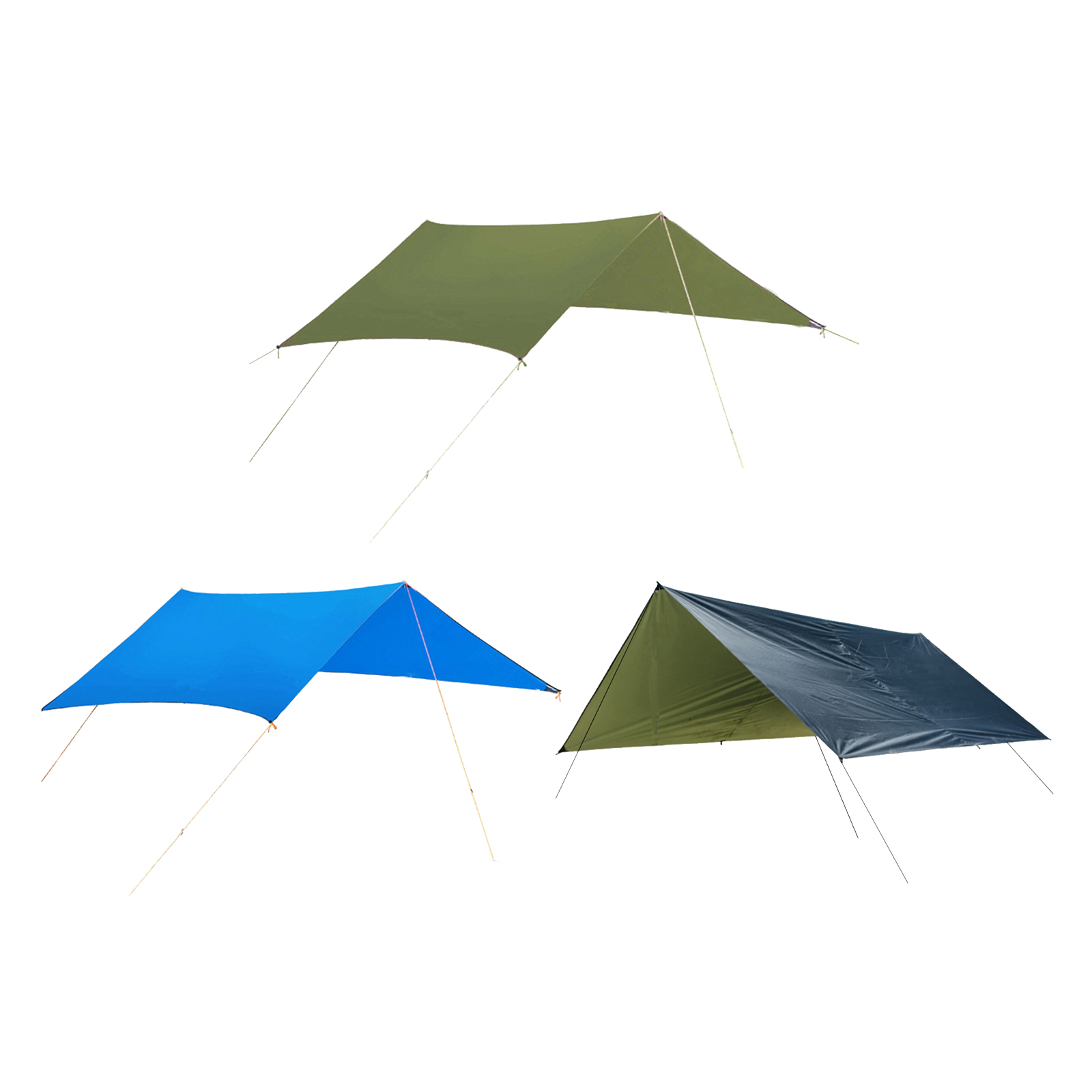 Sun Shade Sail Rectangle Canopy Awning Sail Shade Sand Sun Shelter for Patios Garden Yard Outdoor Camping Hiking Backpacking