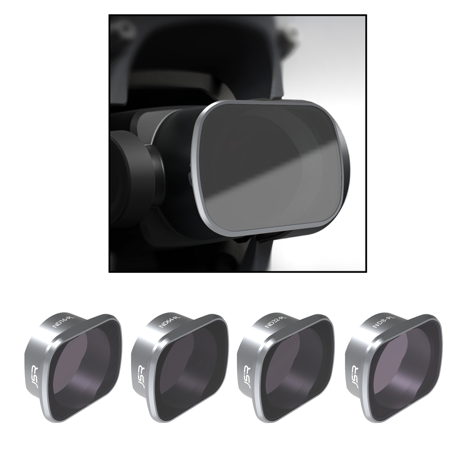Lens Filters ND8 ND16 ND32 ND64 Kit for DJI FPV Combo Durable Accessory