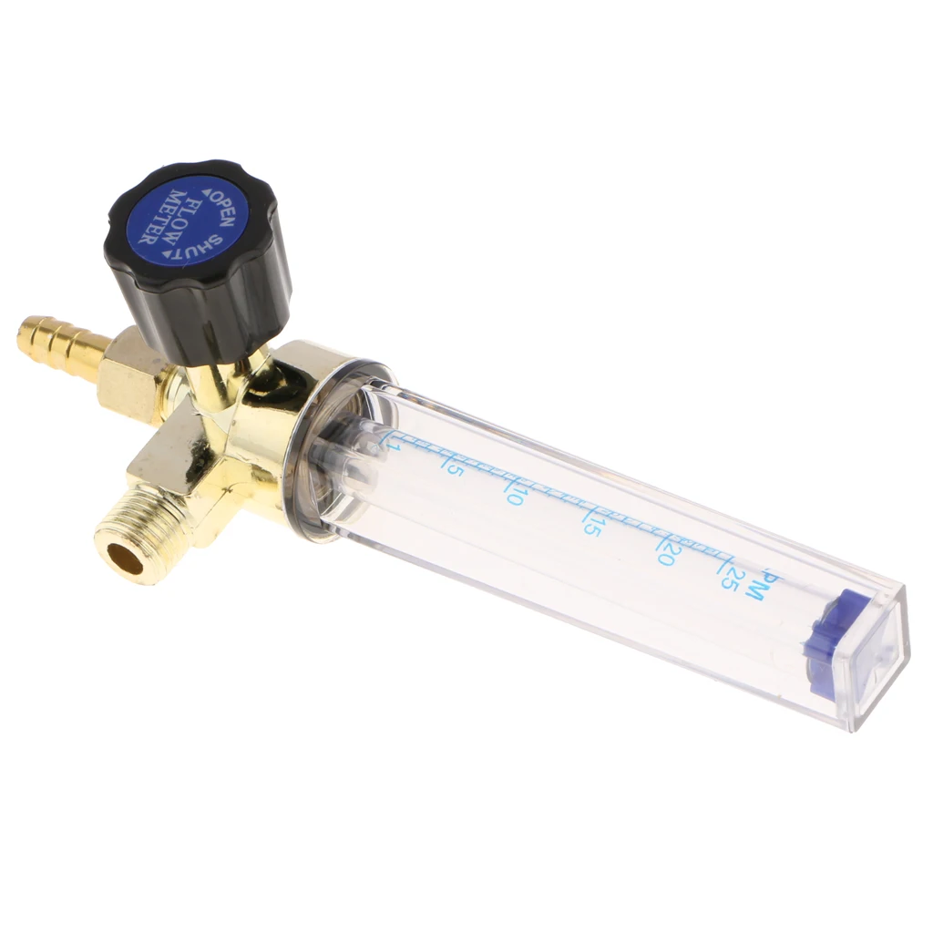 Argon CO2 Gas  Meter Inlet Connection for Mig Tig  Welding Gauge