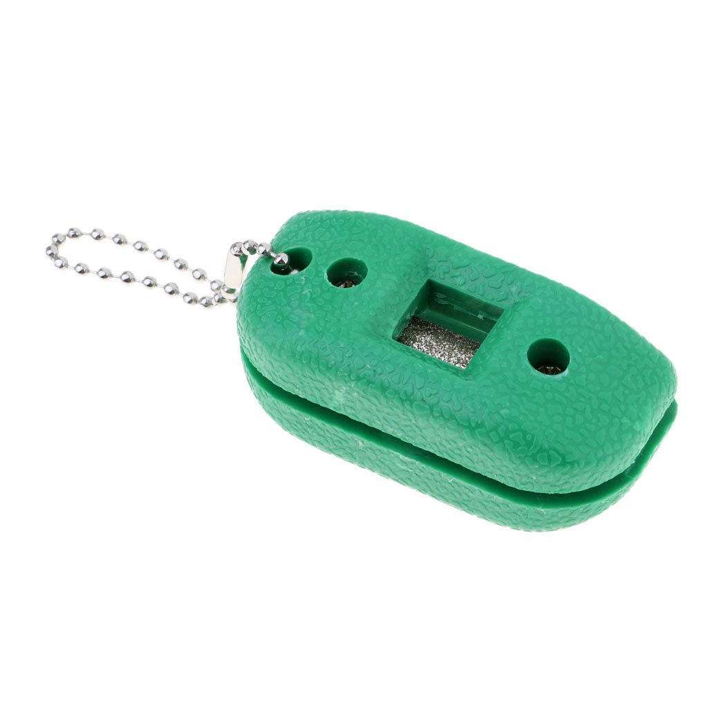 Durable Ice Hockey Skate Compact Hand Grindstone Sharpen  Tool