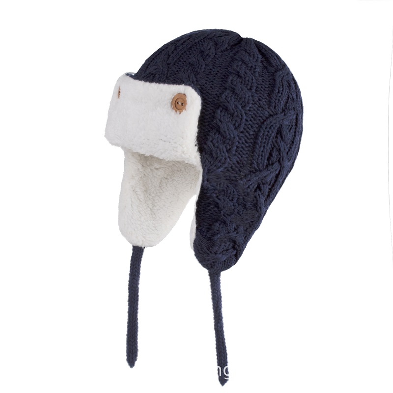Topi Beanie Bayi Natal, Topi Rajut 