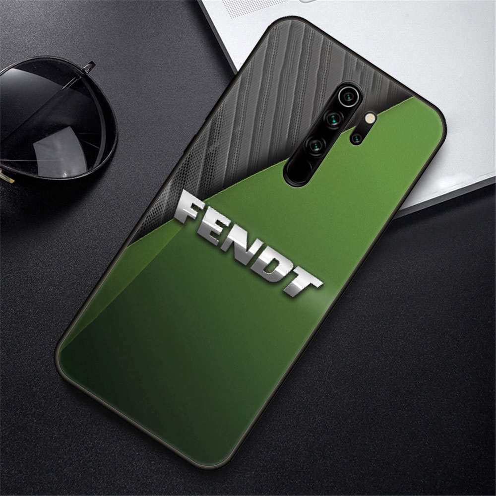 Phone Case For Xiaomi Redmi Note 8 8T 10 9 9S 7 6 Pro xiaomi 9 9A 8 8A 7 6  Black Cover Shell 3D Bumper Tpu Coque fendt Tractor