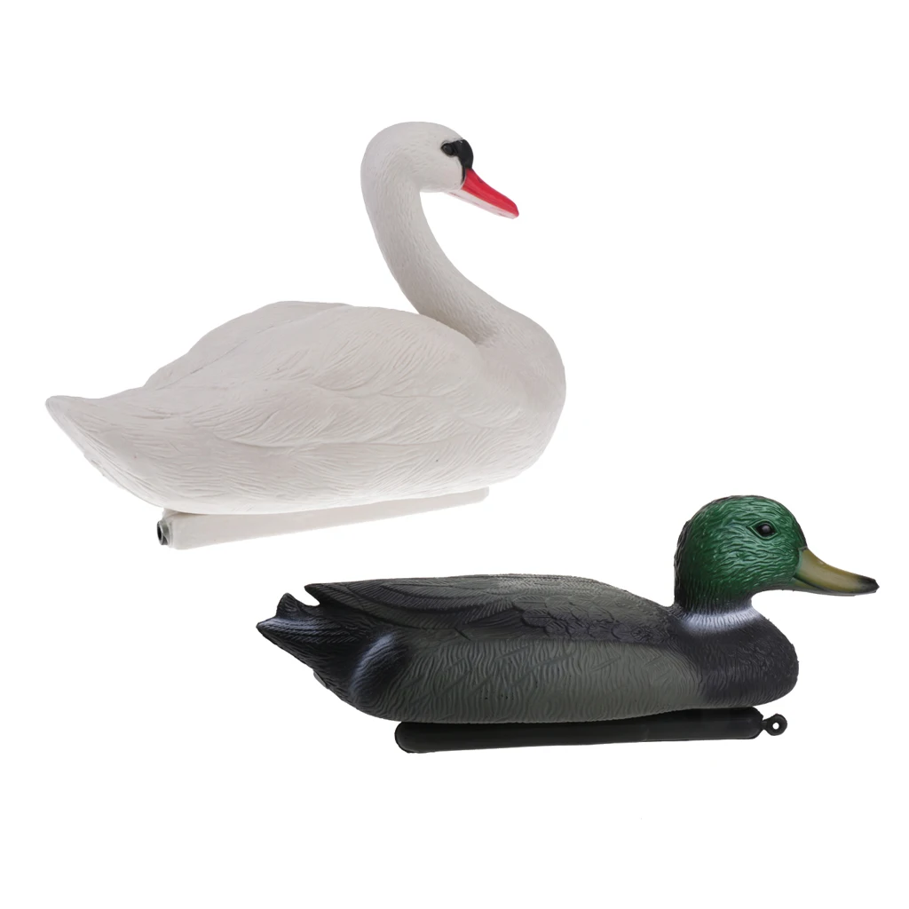 Duck Drake Decoy, Goose Swan Hunting Bait, Ornaments Garden Decor, Scarecrow
