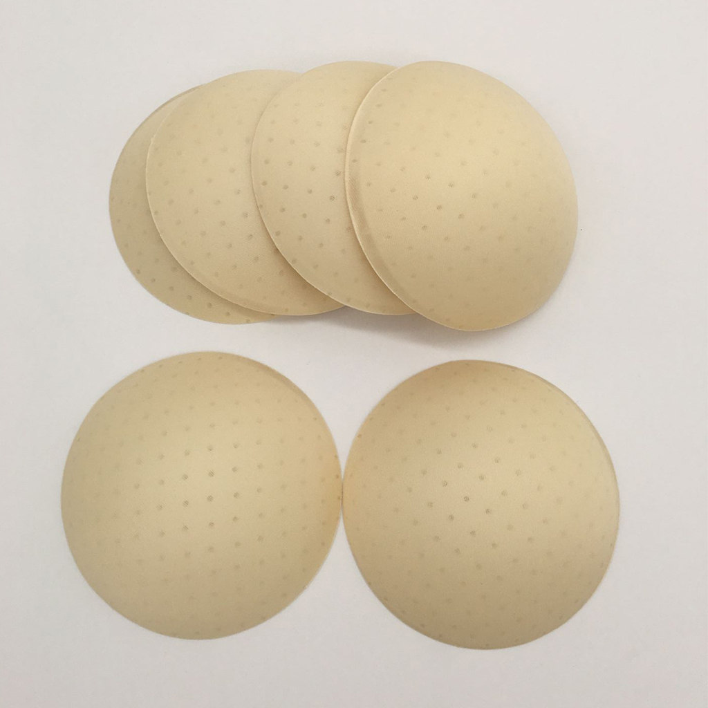 3 Pairs of Sponge Chest Pads Removable Bikini Pads Bra Inserts