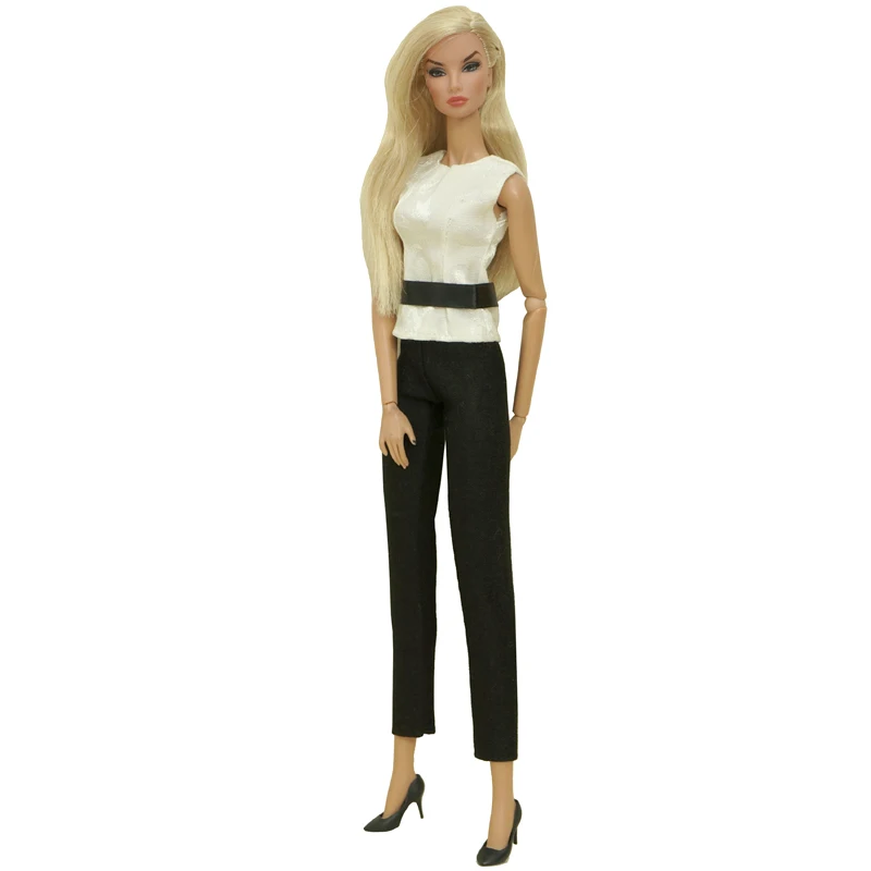 Doll Dress Outfit Modern Wear Casual Clothes For Barbie Office Lady 1/6  Toys