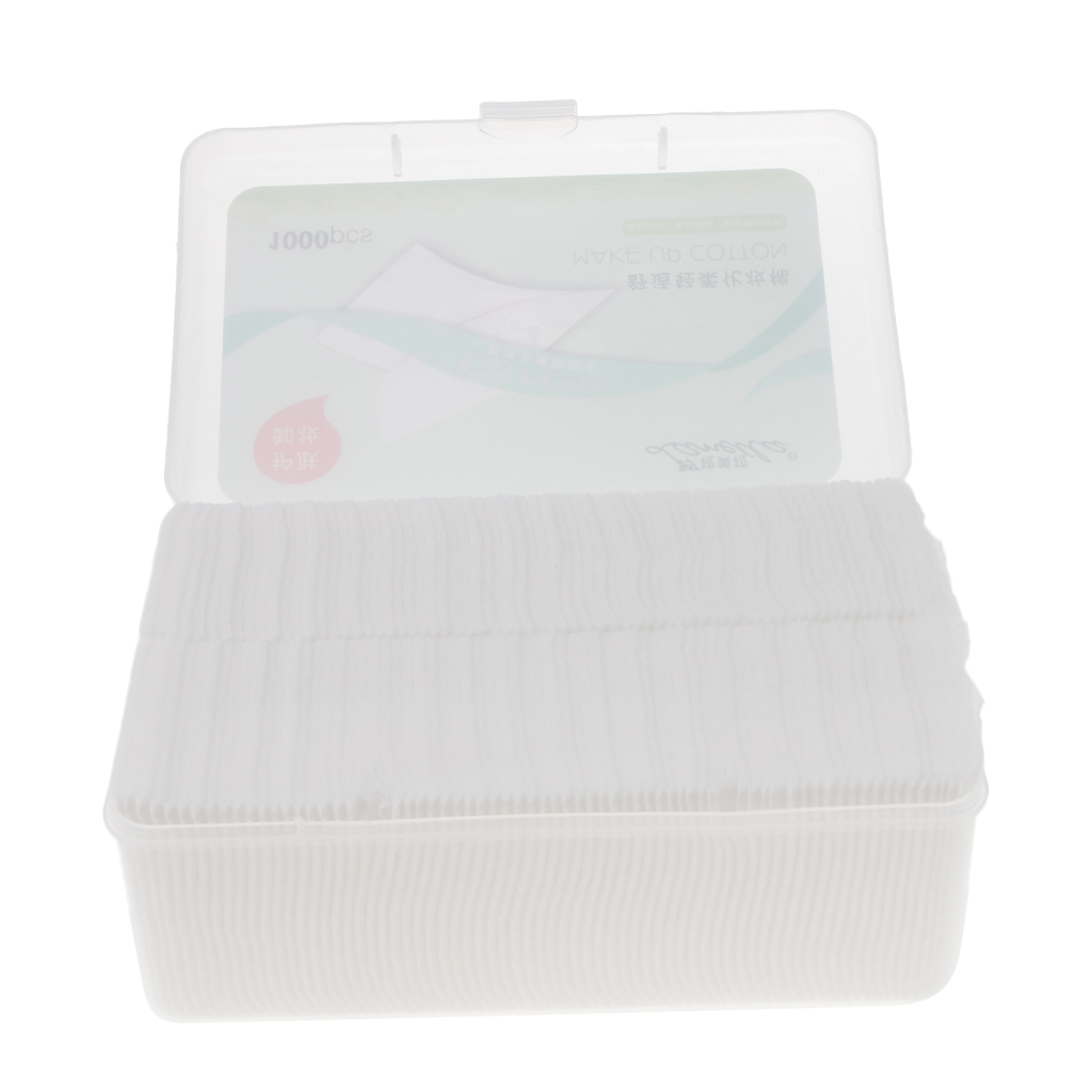 100 Sheets of Cotton Wool Pads Absorbent Make-up Removal Pads-cotton