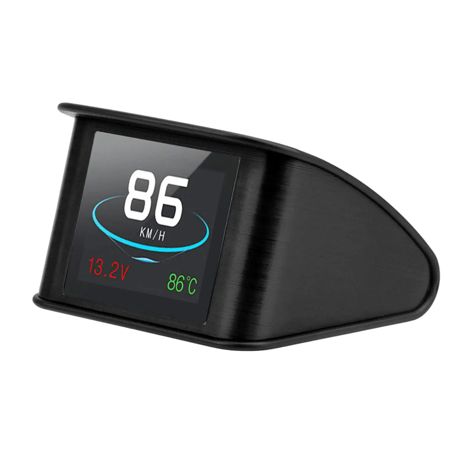 HUD LCD Screen Car Head Up Display w/GPS Navigation OverSpeed Alarm Voltmeter Warning for All Vehicle