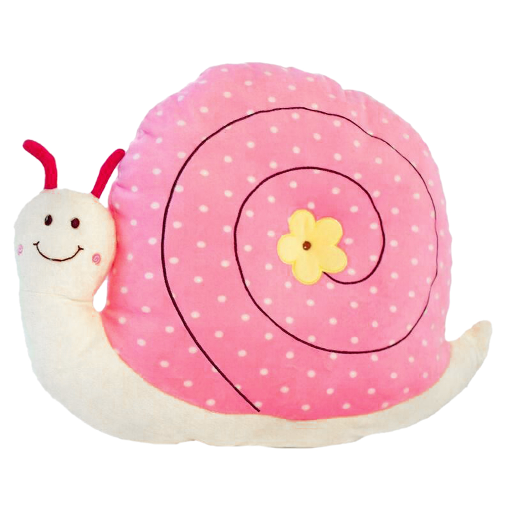 Cartoon Snail Shape Plush Throw Pillow Seat Cushion Home Bar Cafe Bookshop Decor