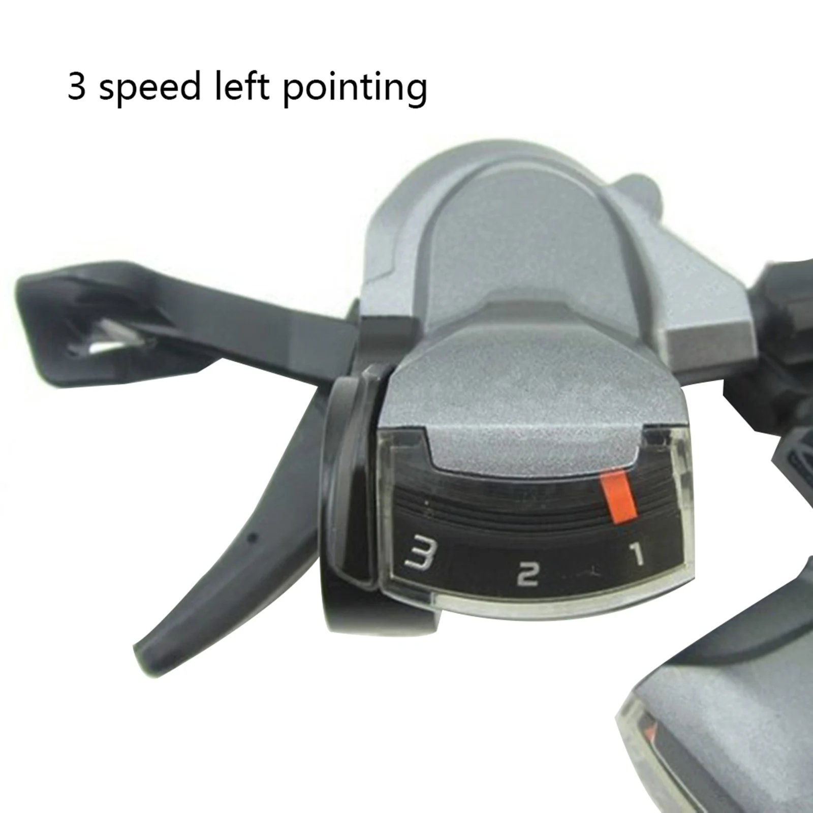 Bicycle Shifter Levers Shifter 3x9 27 Speed Shifter with Gear Indicator and Shifter Cable for Moutain Bike, Road Bike, MTB