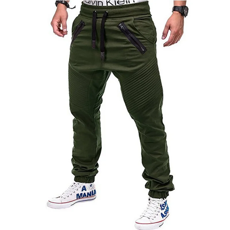 cargo sweatpants for men Autumn Men Pants 2021 Harem Pants Hip Pop  Streetwear Casual Fashion Cargo Pants Jogger Skinny Trousers blue cargo pants