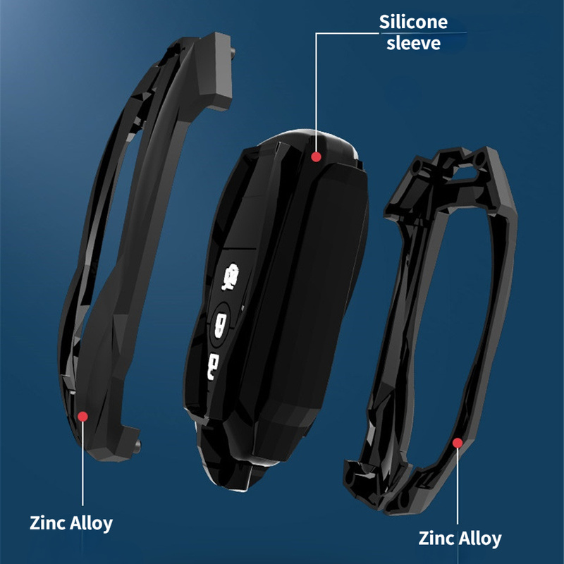 Custodia/cover per Chiave/telecomando per Audi A3 8P A4 B7 B8 B5 B9 B6 A1 A5 Q7 Q5 A6 4F C6 C5 C7 C4 TT Q3 S3 A7 A8 C4 8N 8V 8L RS3 - H9251837d418b4fbcad94af3d2f893a838