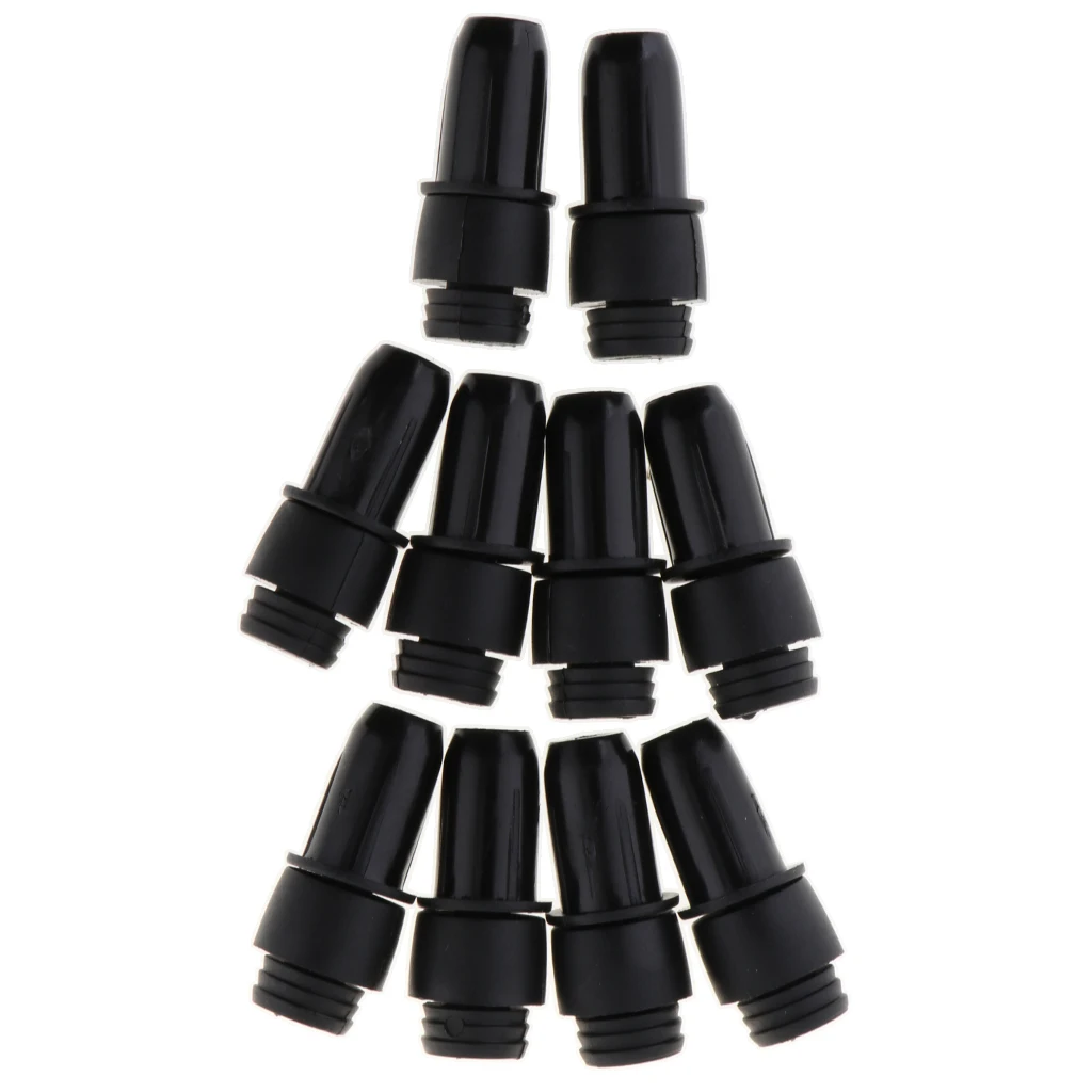 10 Pieces Fastener Rivet Clips Kits, Black Push Pin Rivets for Speaker Mesh Grill Cover # 052