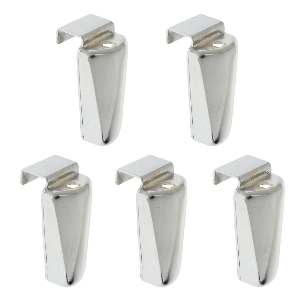 5pcs Bass Drum Claw Hook Drum Lugs for Drum Set Drum Kit Replacement Parts Accessory
