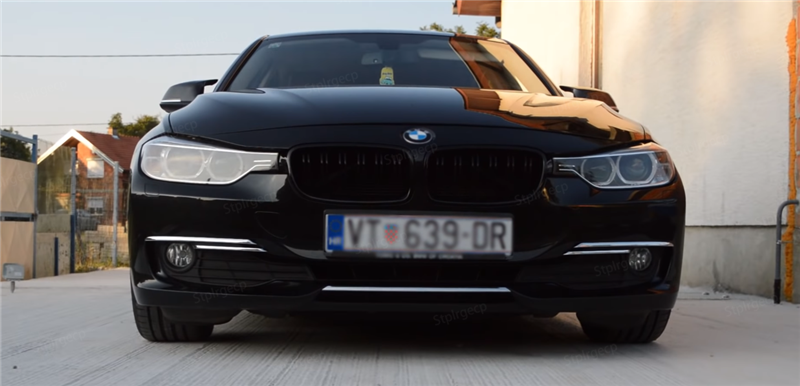 Front Kidney Grille for BMW 3 series F30 F31 F35 316i 318i 320i 328i 330i 2011-2019 Car Replacement Racing Grille Gloss Black