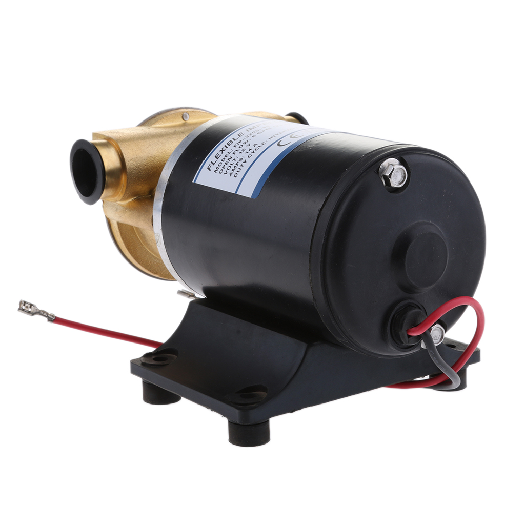 12V Washdown Pump Kit Wash Down Set 23L/min For Marine Boat Deck Anchor - 24mm Inlet/Export Caliber