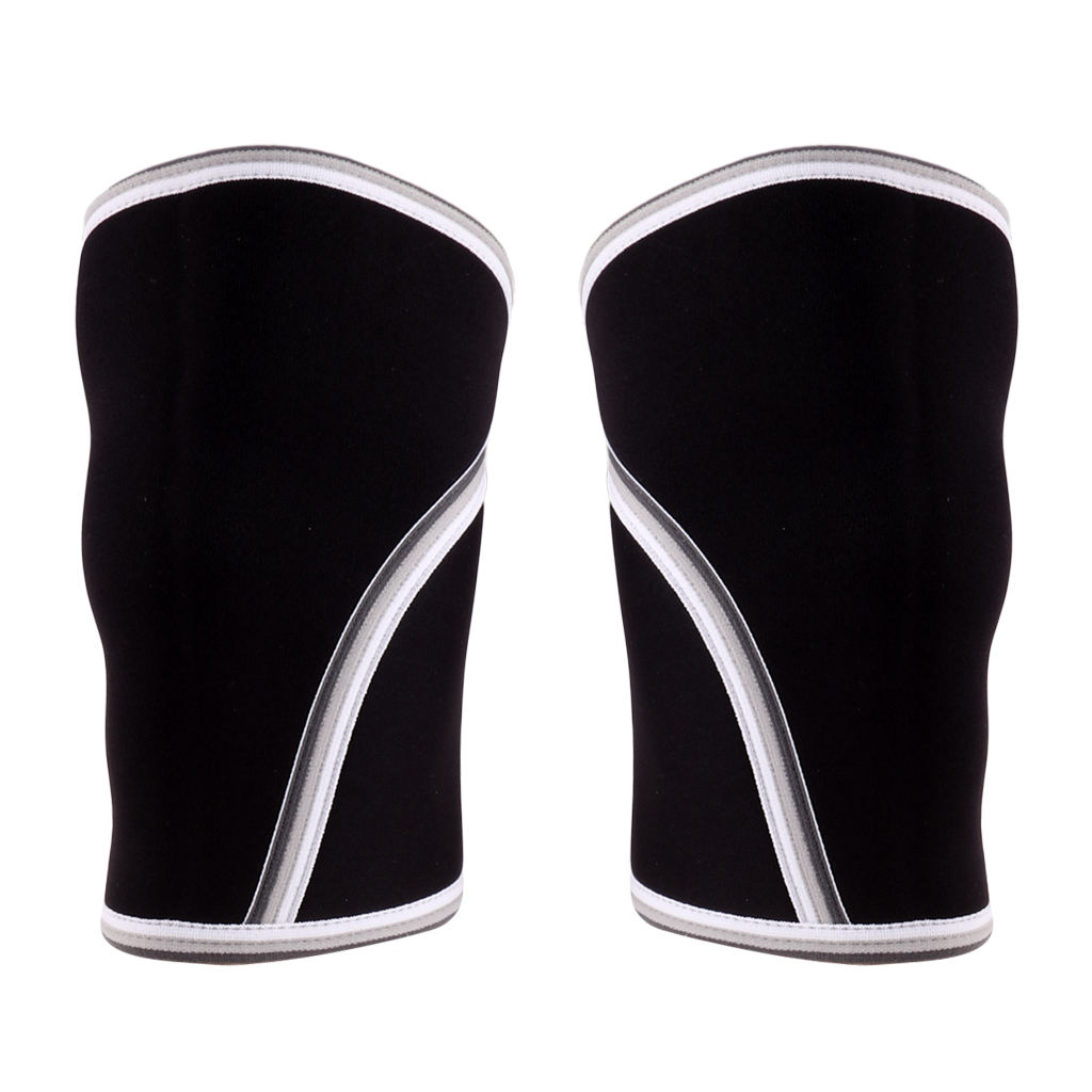 Perfeclan 7MM Knee Sleeves Support Power Weight Lifting Squats Patella Brace
