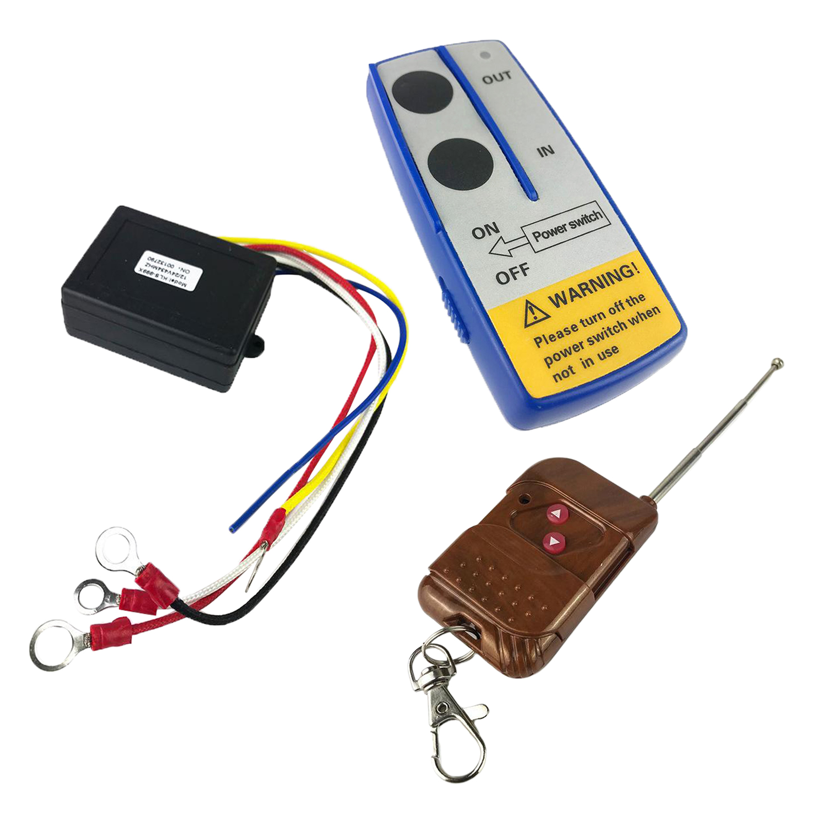 12V Car Winch Wireless Remote Control System Car Detector for Truck ATV SUV