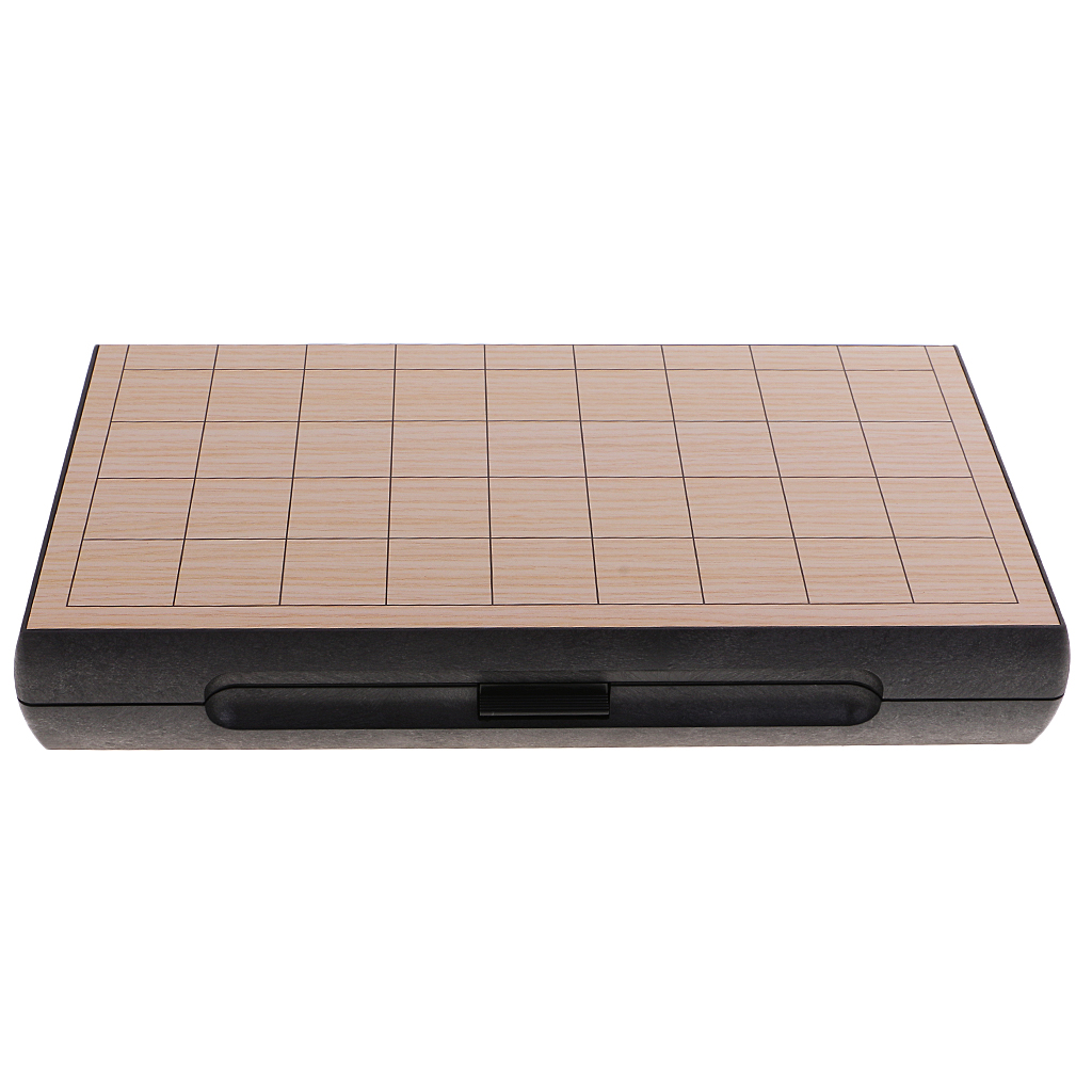 Durable Magnetic Japanese chess Shogi Folding magnetic board,Travel Game Set Chess Games for Funny Family Kids Friends Game