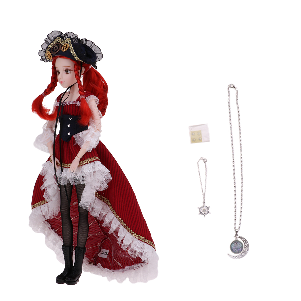 Super Flexible Ball Jointed Doll 1/6 12 Inch 14 Joints Doll Tarot Cards Wheel of