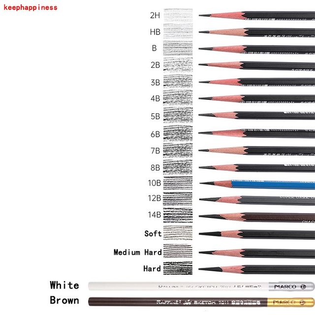 White Pencils Professional Drawing