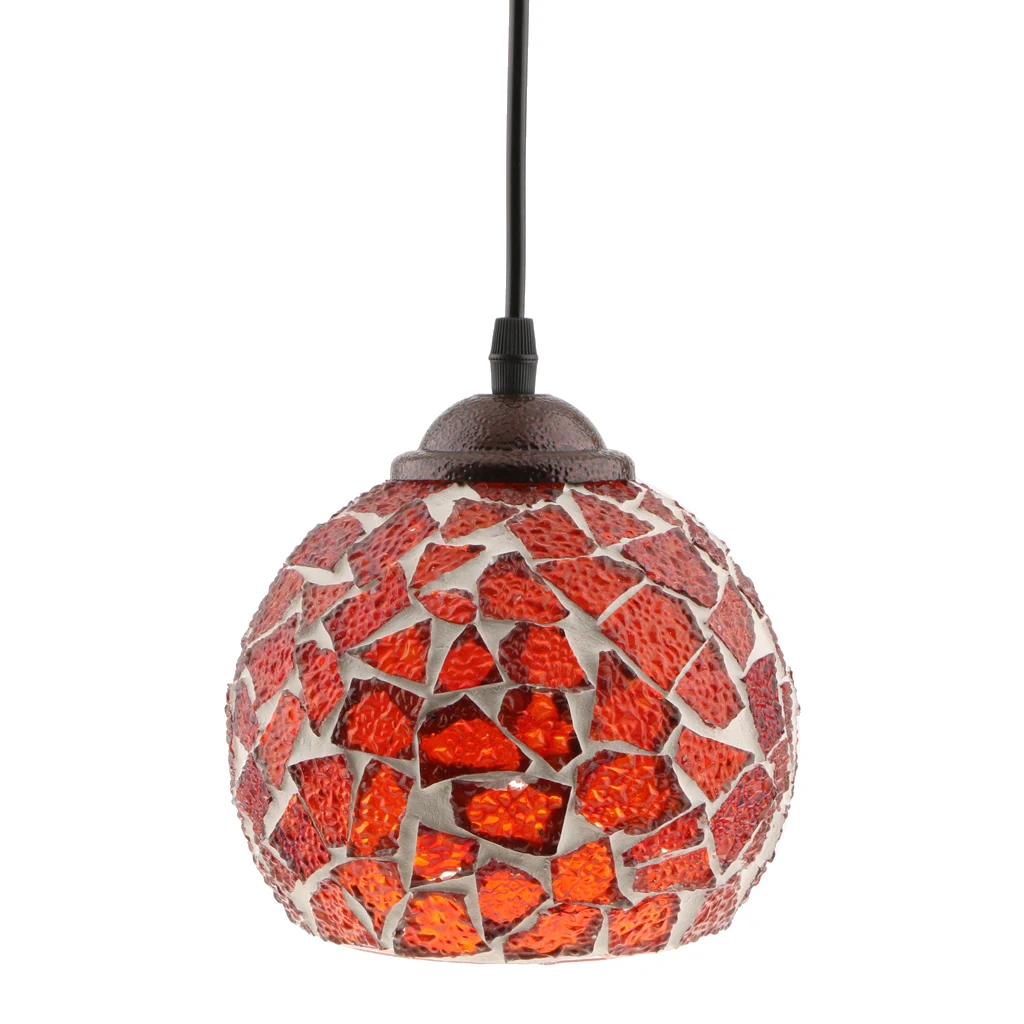Multicolour Turkish Moroccan Mosaic Style Hanging Light Lamp Lampshade Hand Made Craft #6