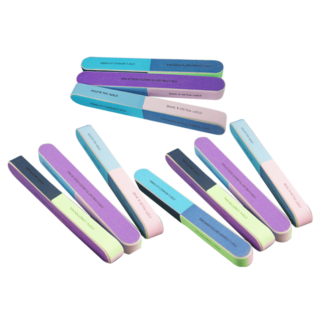 Nail Files Buffer Cosmetic Manicure Sanding Polish Nai Art Shiner
