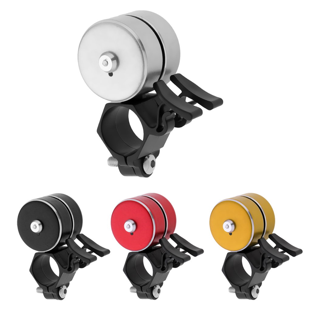 Creative Cycling Bicycle Handlebar Ring Bell Alarm Rings Horn Hooter Bugle with Double Click and 3 Tones