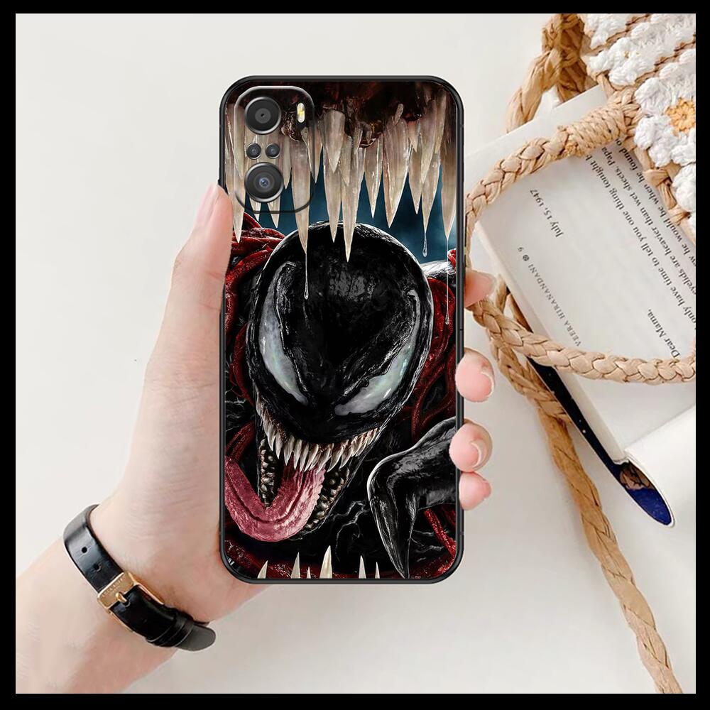 Классный мультяшный чехол Venom Marvel для XiaoMi Redmi Note 10 9 9s 8 7 6  5 A Pro s T, Черный силиконовый чехол | AliExpress