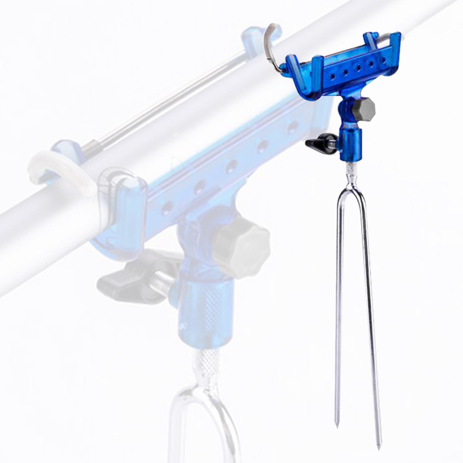 Travel 360 Degrees Automatic Fishing Rod Holder Rack Fish Pole Bracket Outdoor Fishing Gear Adjustable Sensitivity AntiRust