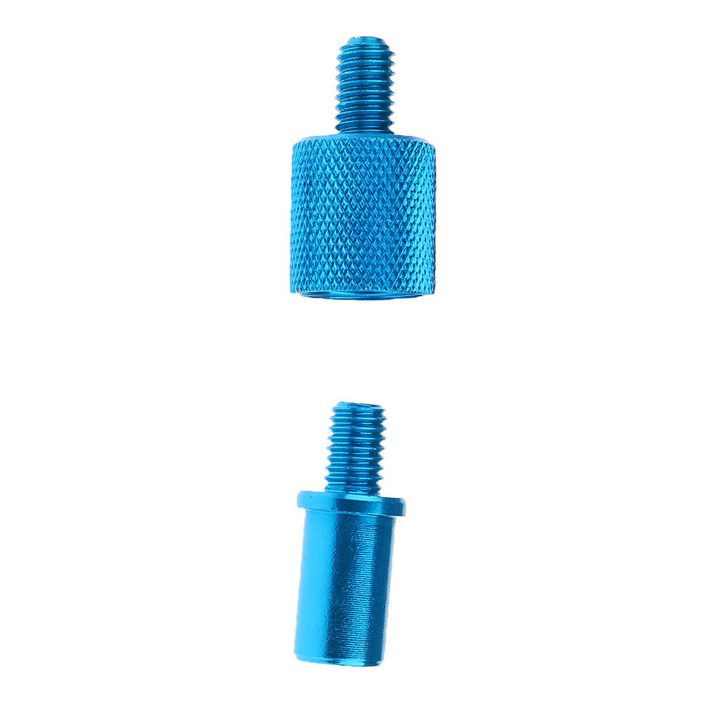 Aluminium alloy 8mm Fishing Rod Pod Connector Net Head Adapter Quick Release Adapter Connector Refit Parts