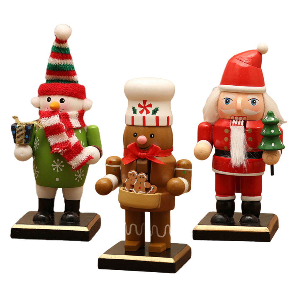 Nutcracker Doll Xmas Party Supplies Christmas Ornaments for Party Home Christmas