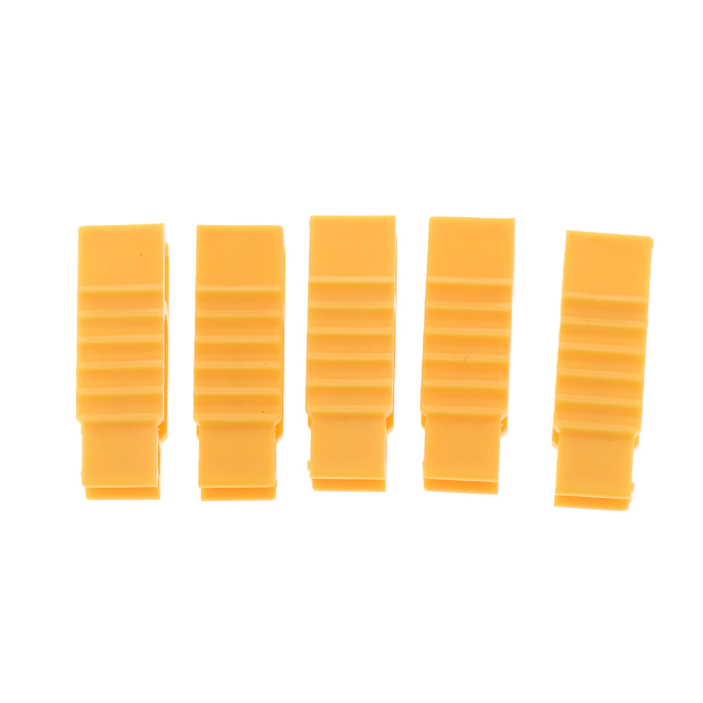 5 Pieces 30mm Fuse Puller Car Van Automotive Mini Micro Standard Blade Fuse Clips Tool Extractor Removal Tool Yellow