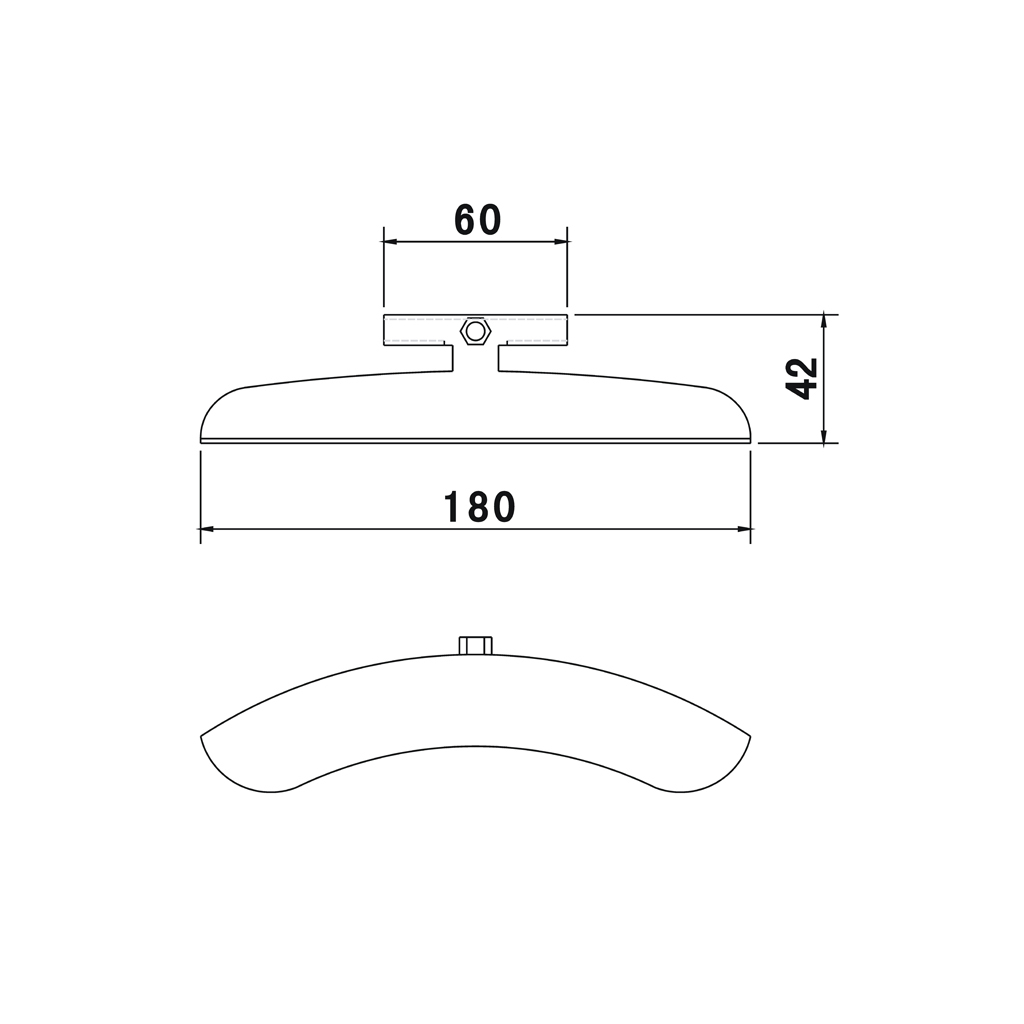 Sliver One Leg Banjo Arm Rest Armrest for Parts Repair Replacement Parts Accessories for Vintage Model Banjos Restoration