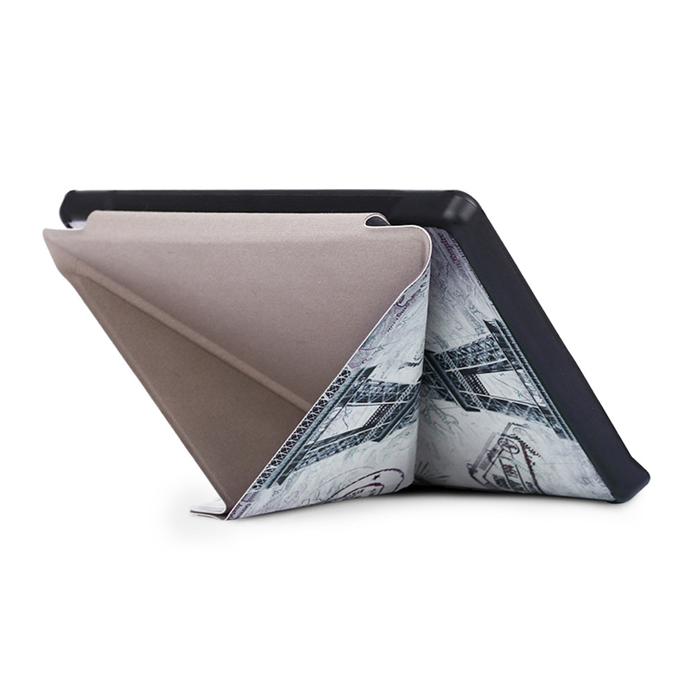 Suporte Multidobrável, PU + Pele, Smart Flip, Capa para Tablet, 7,0in, 2019