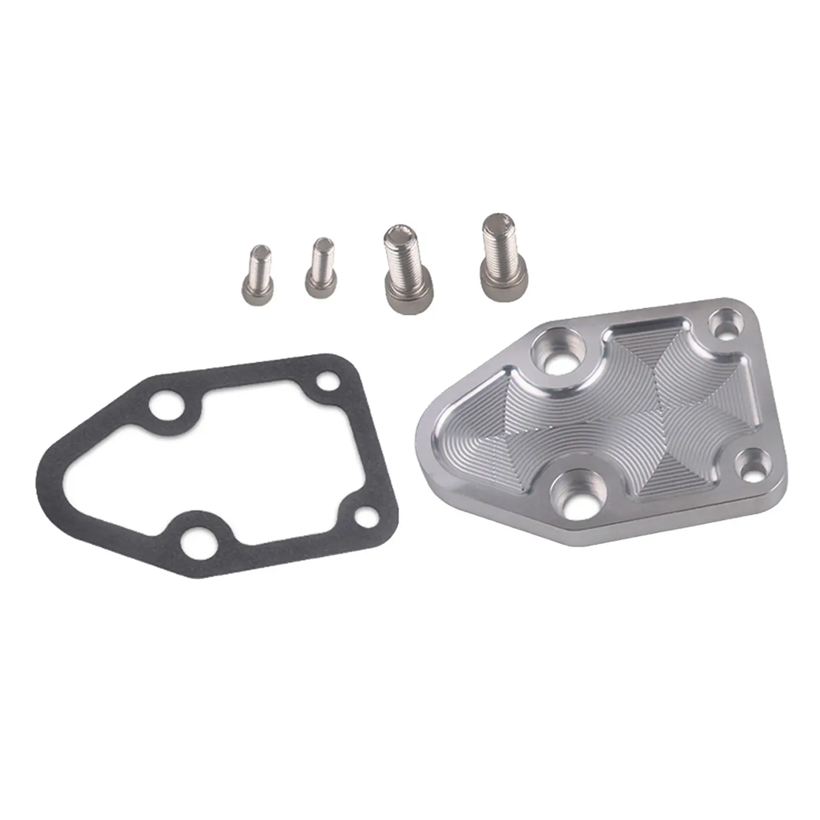 Fuel Pump Plate Kit with Gasket Replace for CHEVY SB 283 327 350 383 400