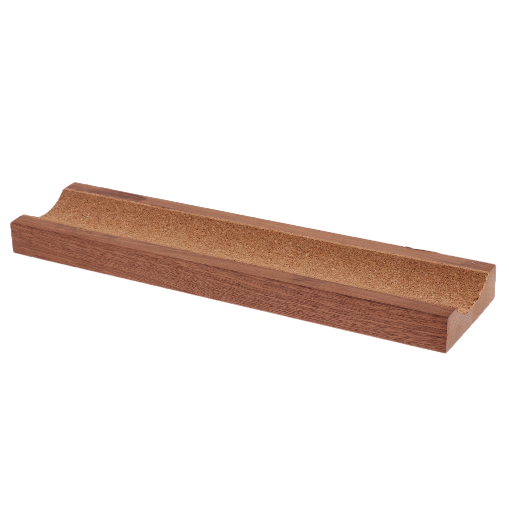 Tooyful Exquisite Solid Wood Semicircular Guitar Bass Neck Rest Caul Fretboard Support Luthier Tool