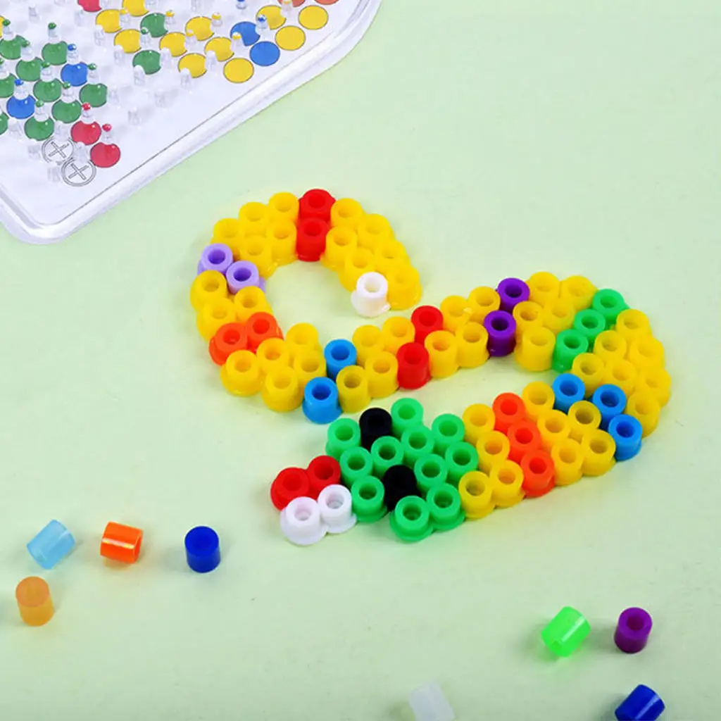 5mm Melty PE Fuse Perler Hama Beads DIY Kids Toys Craft Refills Tube Mixed Color 