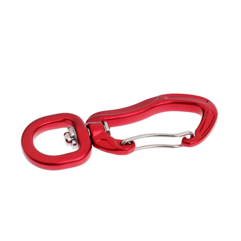 400KG Swivel Carabiner Outdoor Climbing Camping Eye Snap Hook Backpack Keychain Key Hanging Luggage Strap Dog Chain Connertor